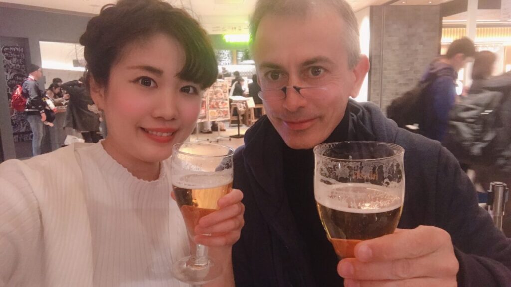 スイスから来てくださった知り合い