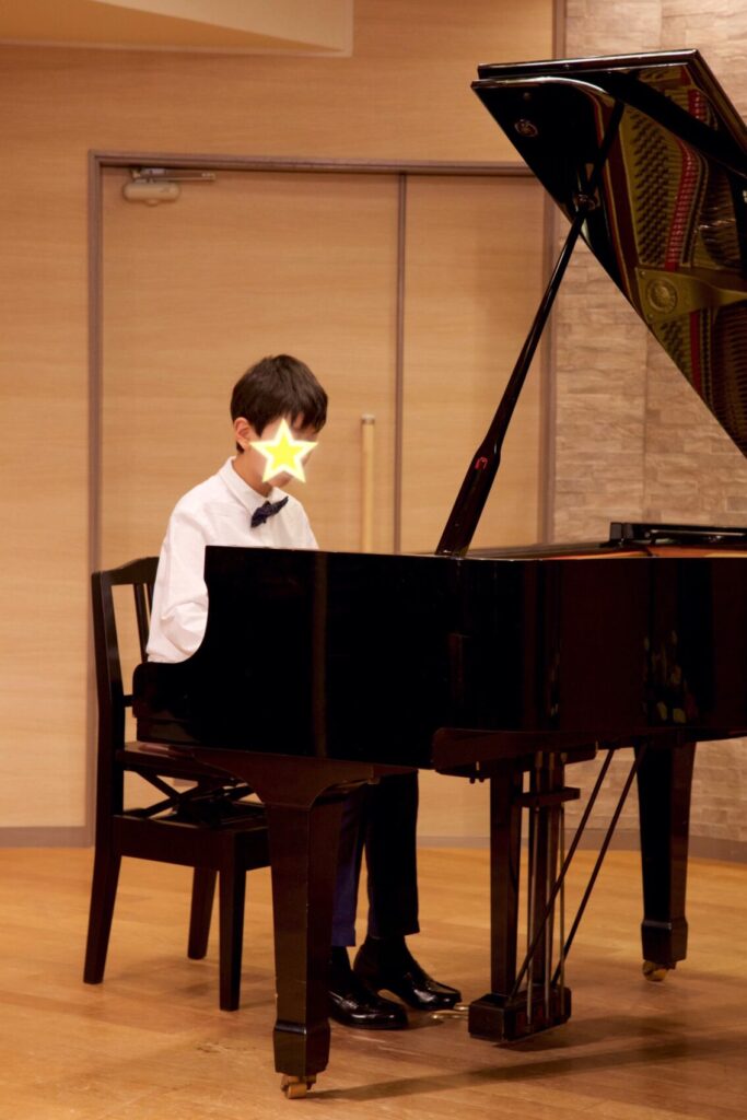 発表会での生徒さん演奏